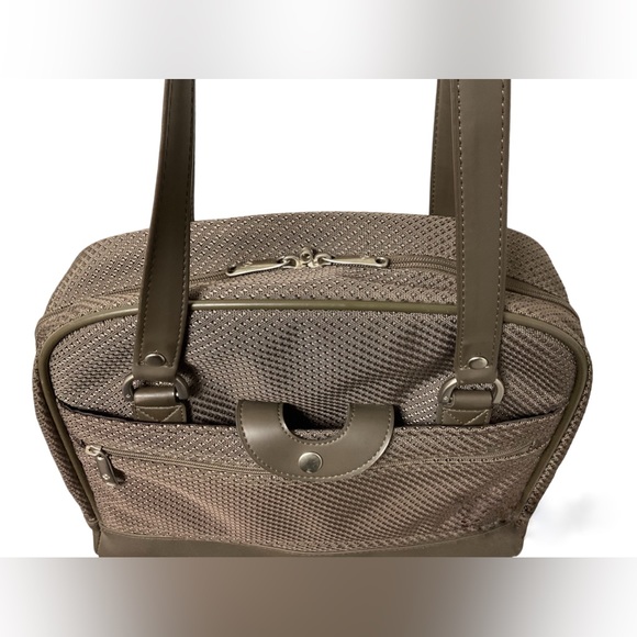 Samsonite Quality Multi Pocket Double Strap Padded Pocket Vintage Travel Bag! - Picture 8 of 9